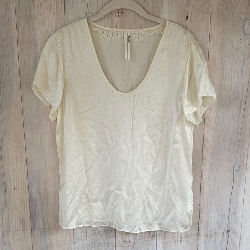 Anthropologie Silk Blouse Size S